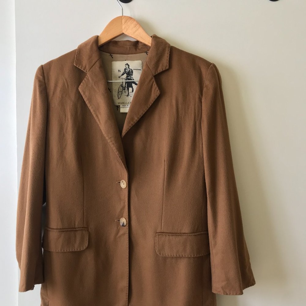 MARIELLA BURANI Wool pura lana coat Sz 8